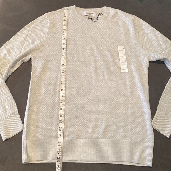 Women’s Goodfellow & Co Long Sleeve Sweater Round Neck Textured Size S NWT - Picture 8 of 11